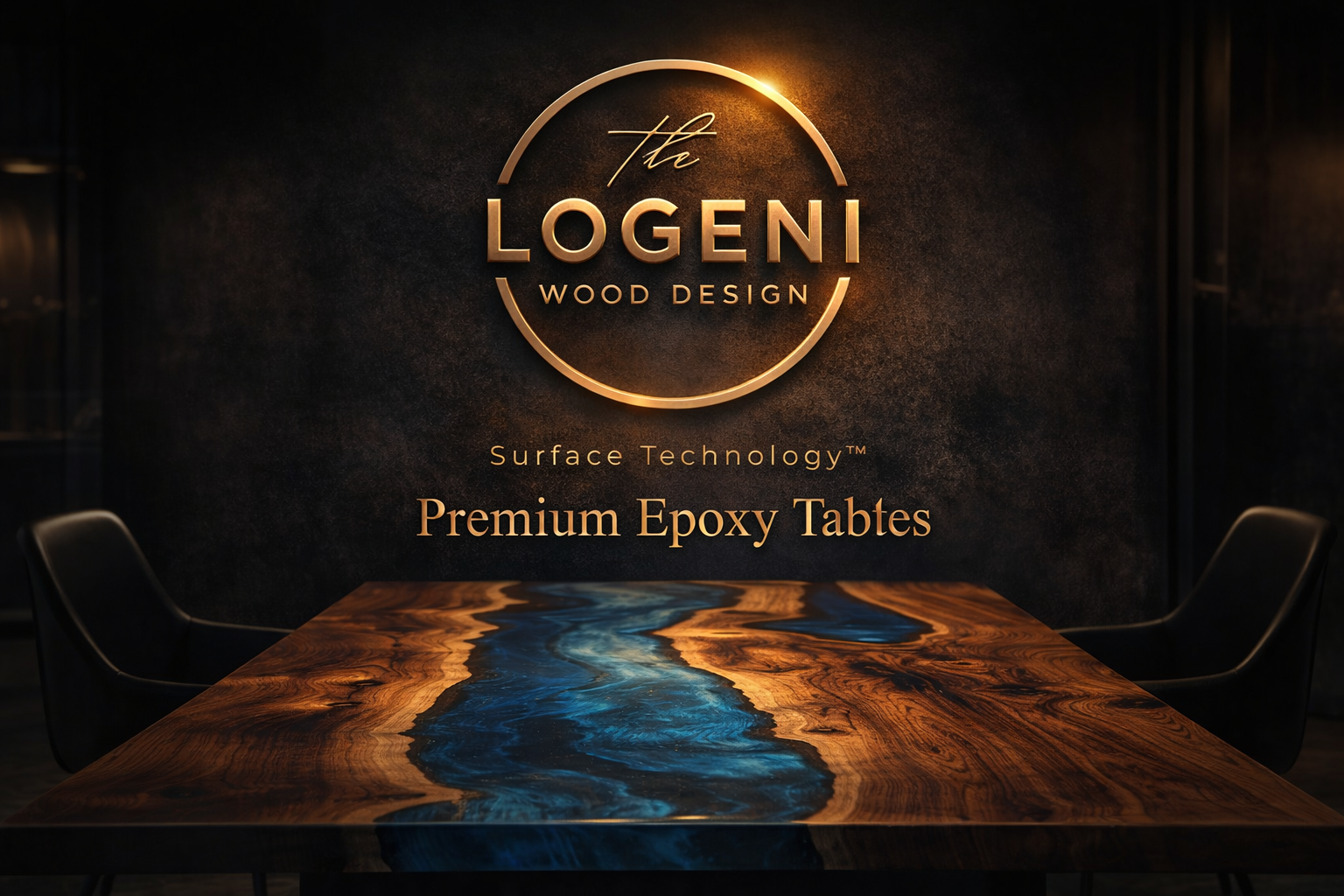 Luxury natural wood & epoxy furniture designed for modern interiors ✔️